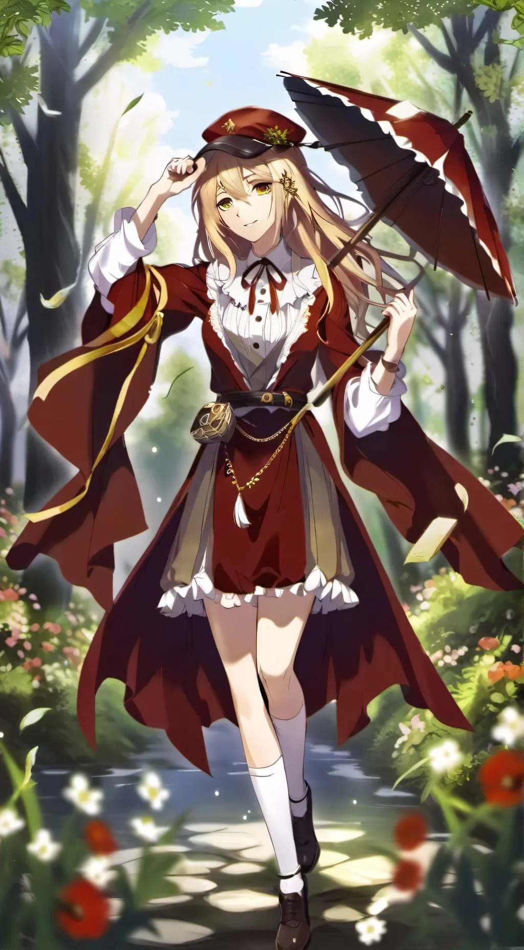 ai character: Sahar background
