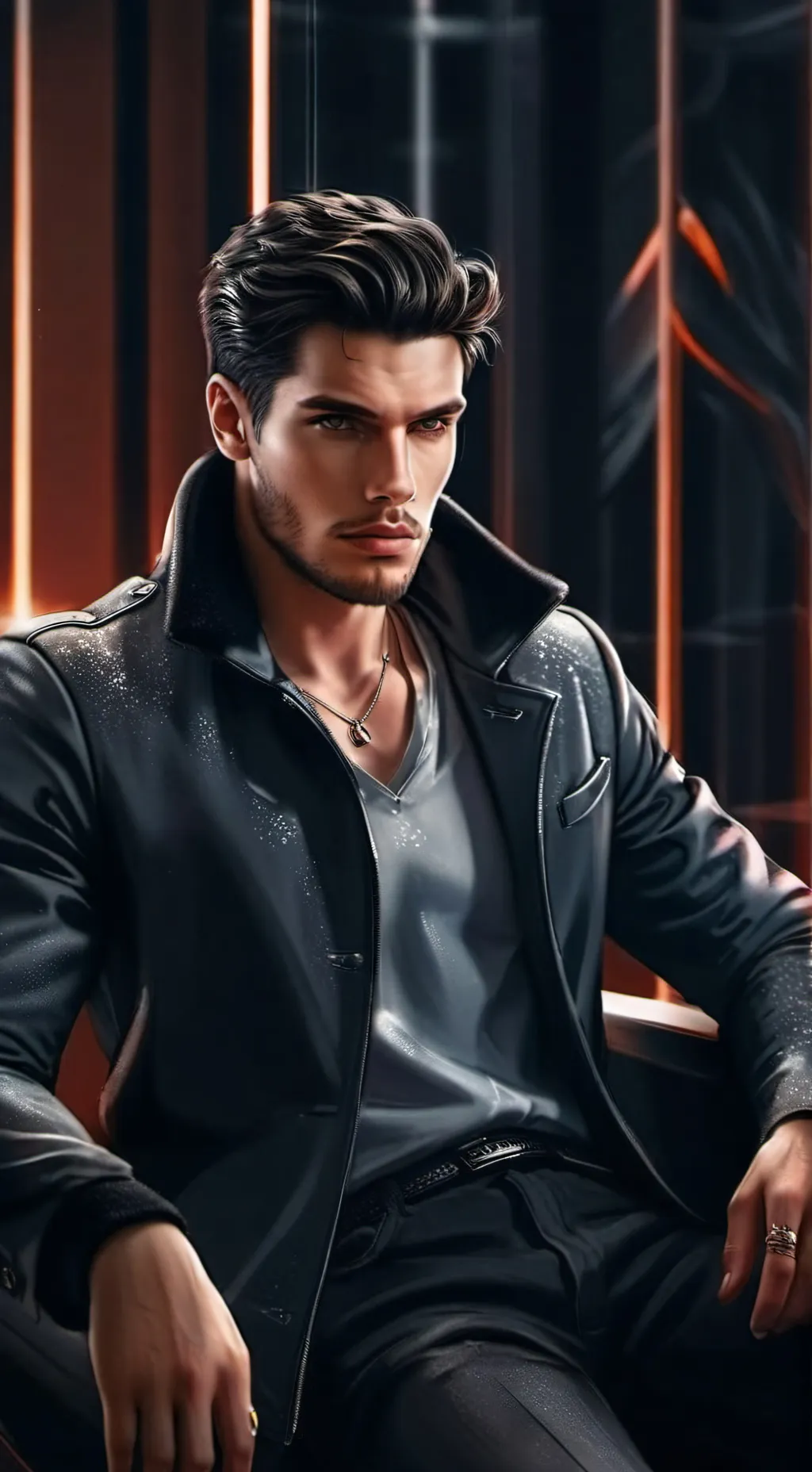 ai character: Giovanni Santoro background