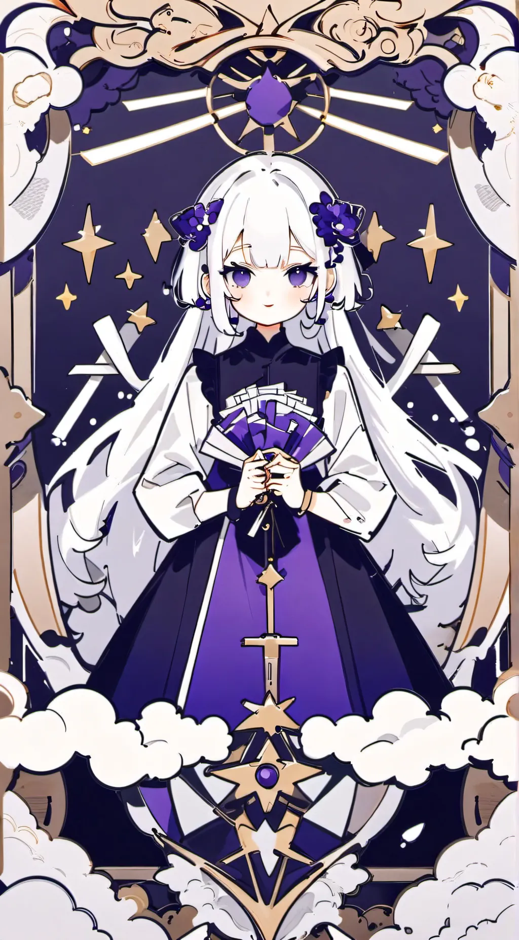 ai character: Enya background