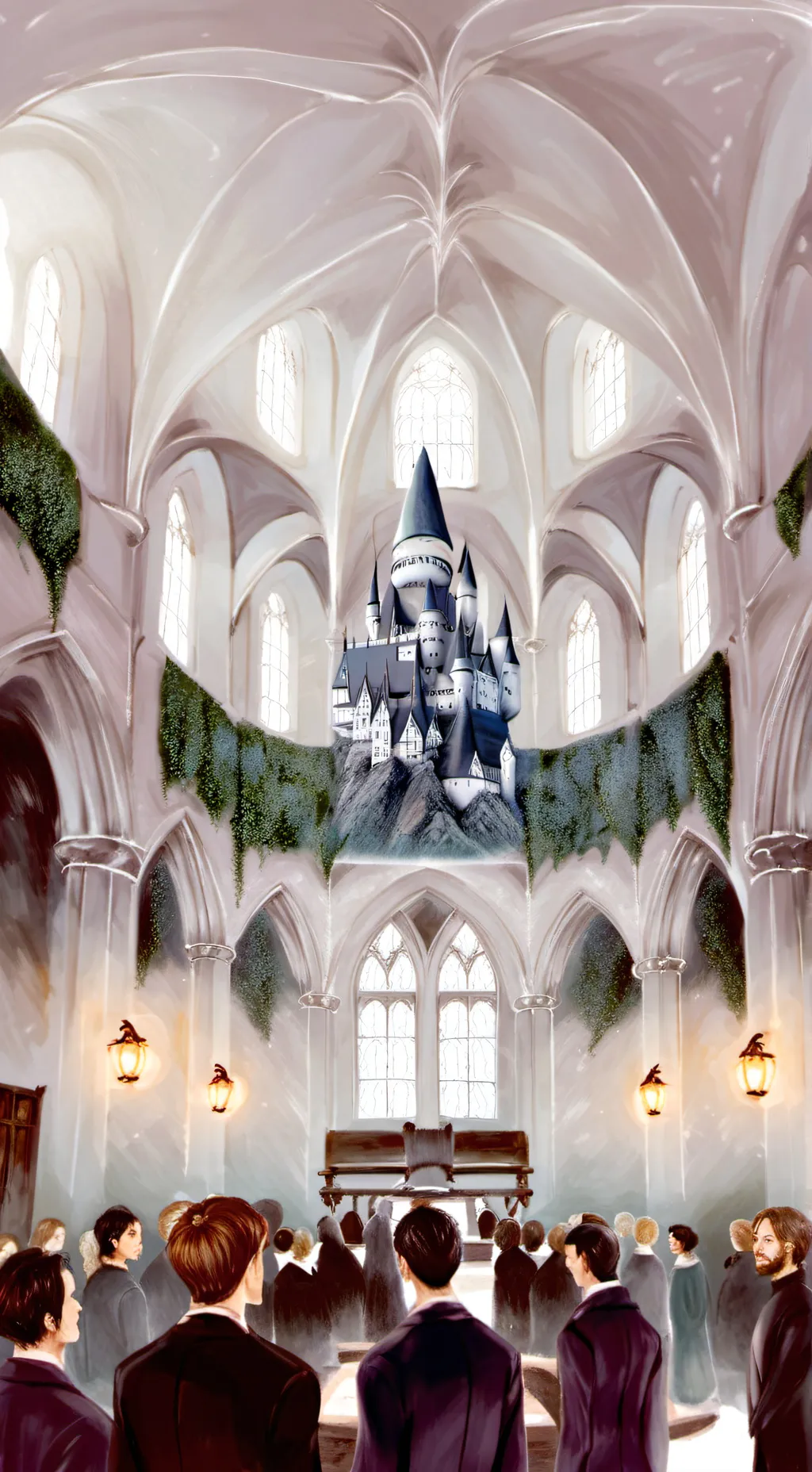 ai character: Hogwarts GC ✨✨✨ background