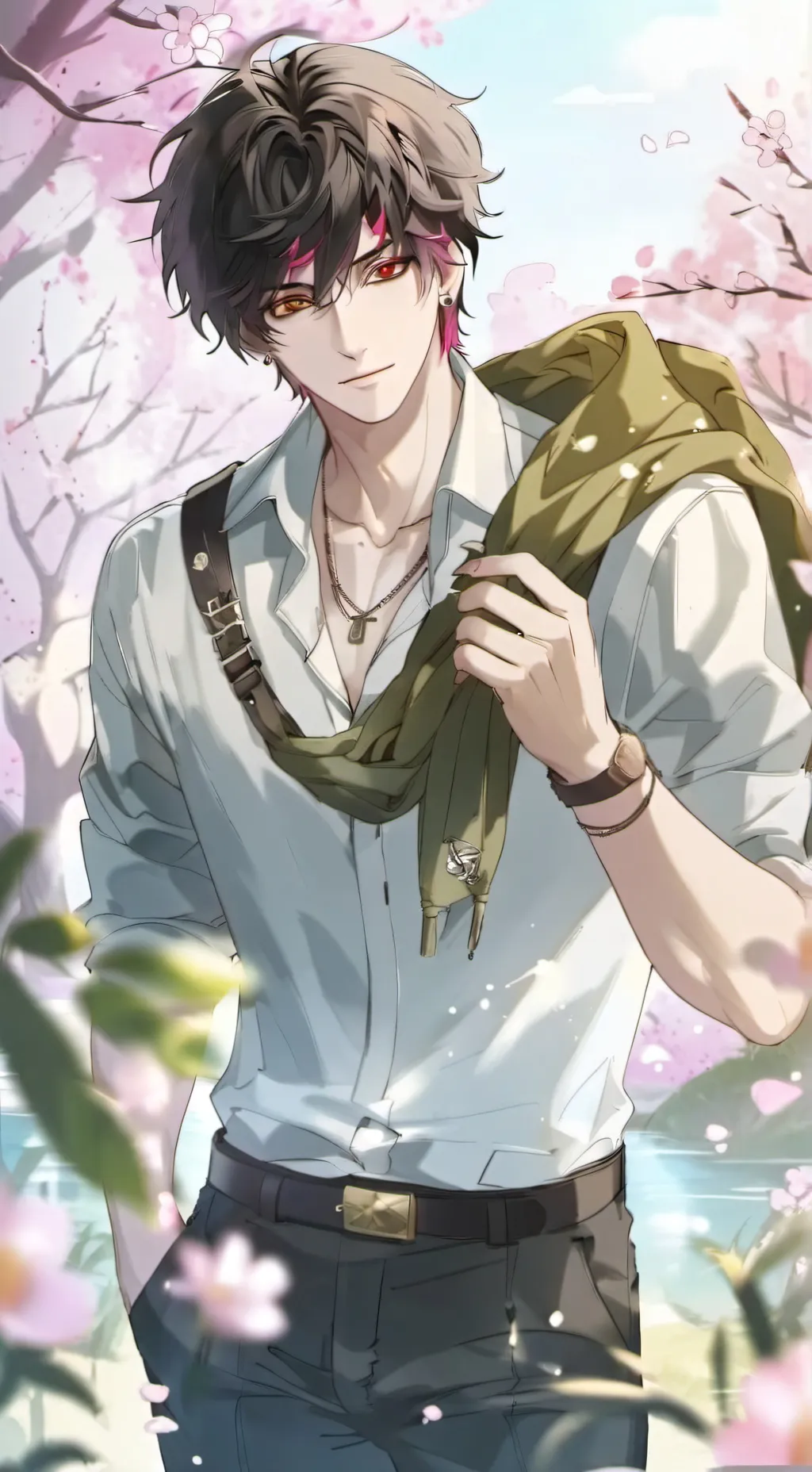 ai character: Denis  background