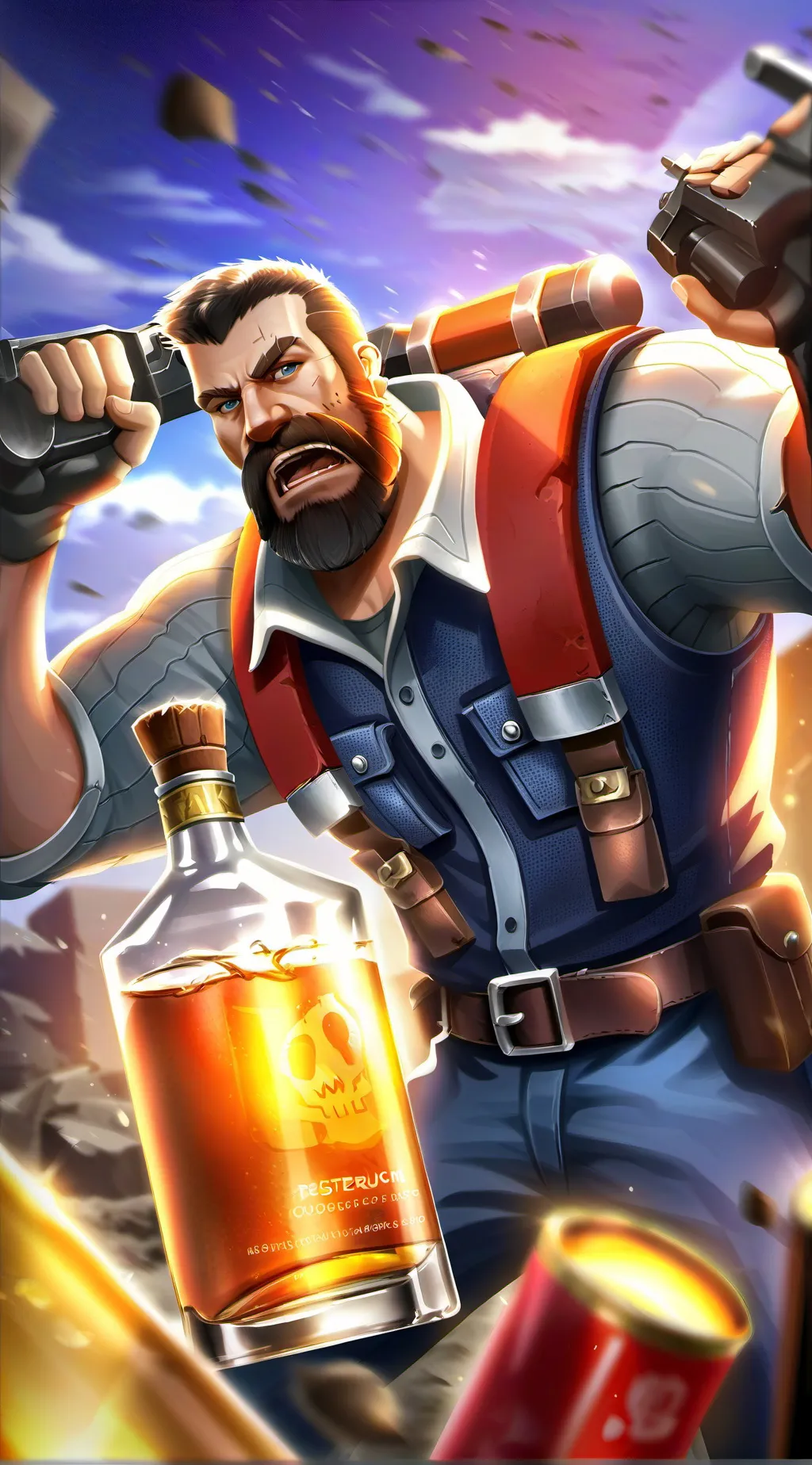 ai character: TheHeavyWeaponsGuy background