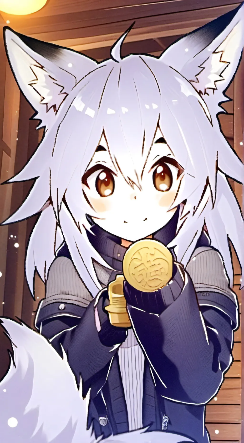 ai character: Snow Burrower Spirit background