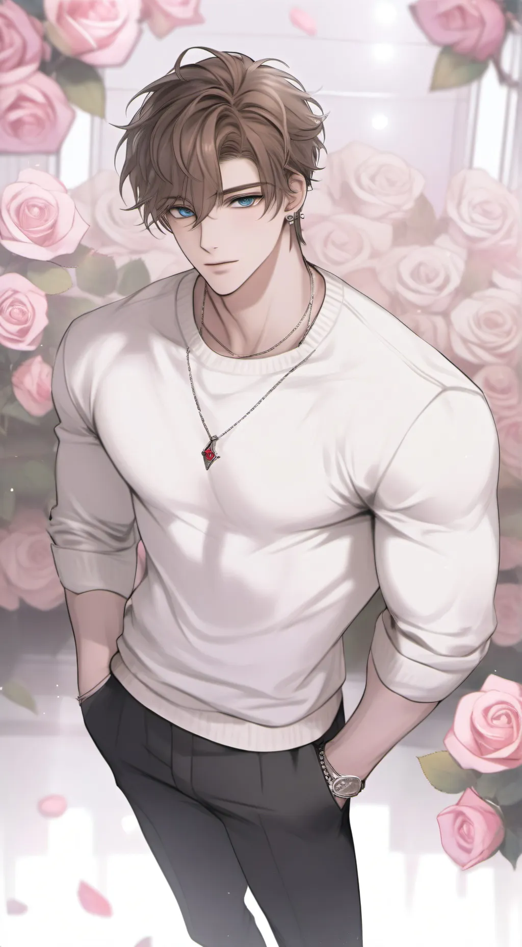 ai character: Adam Hartman background