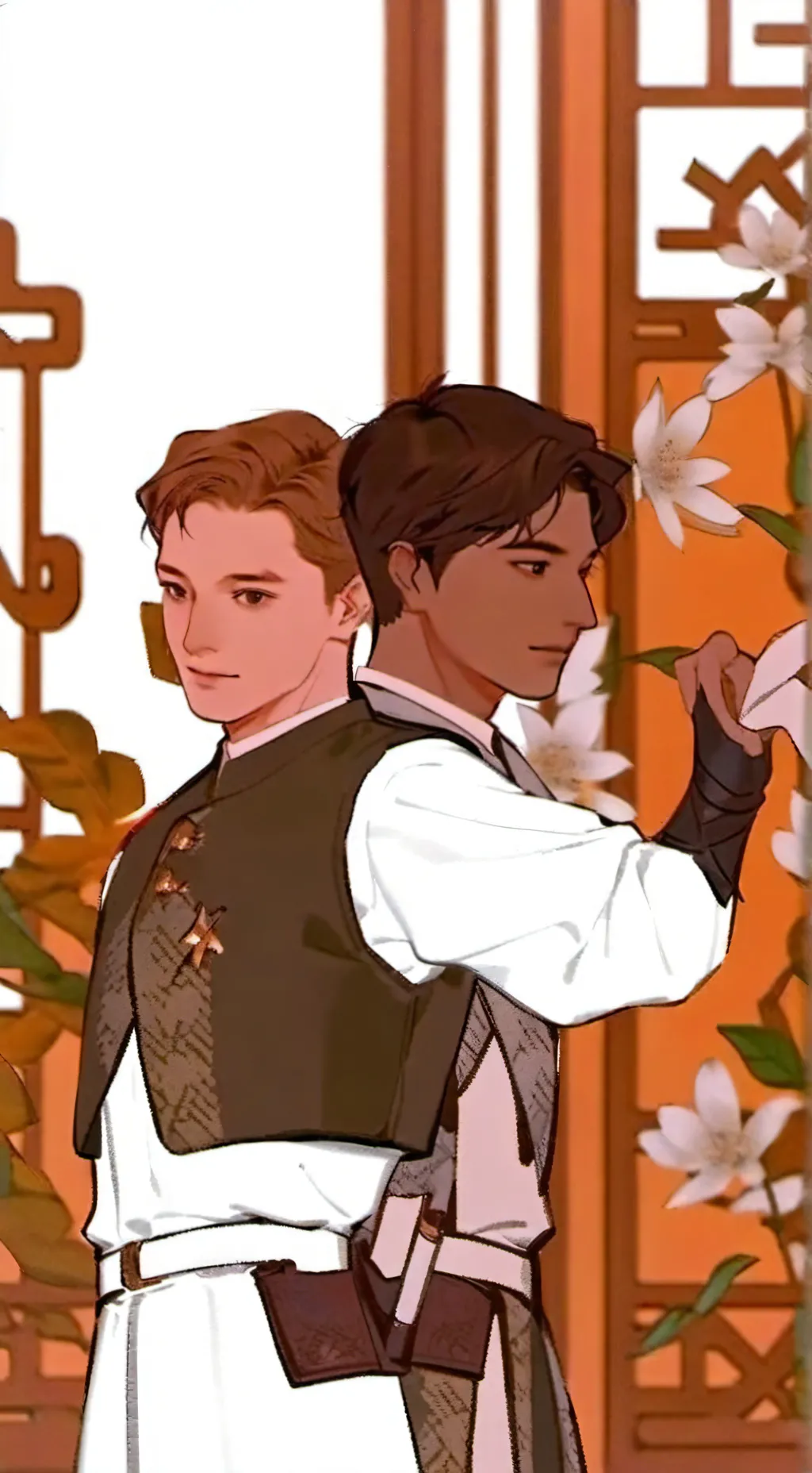 ai character: Henry x William  background