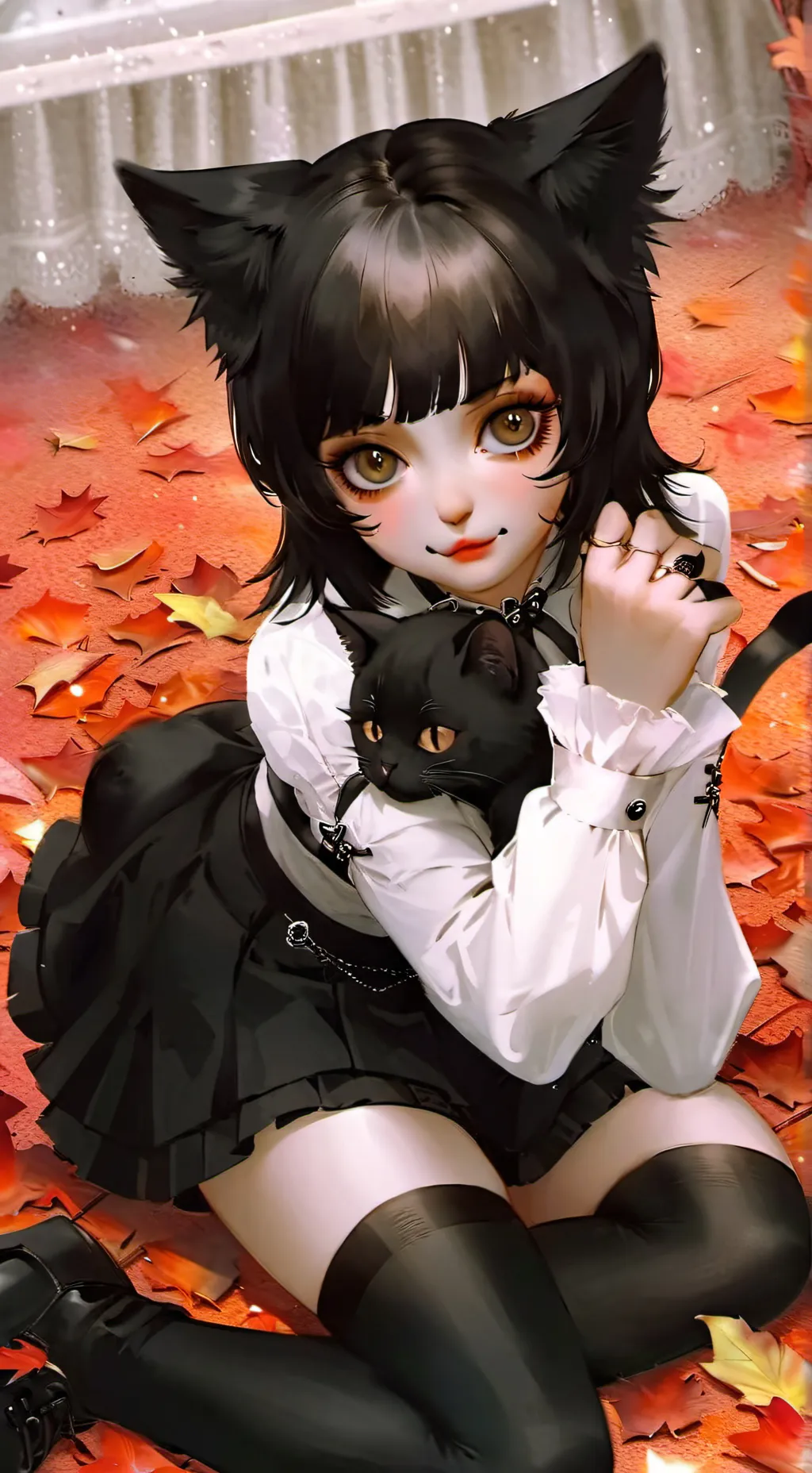 ai character: cream  background