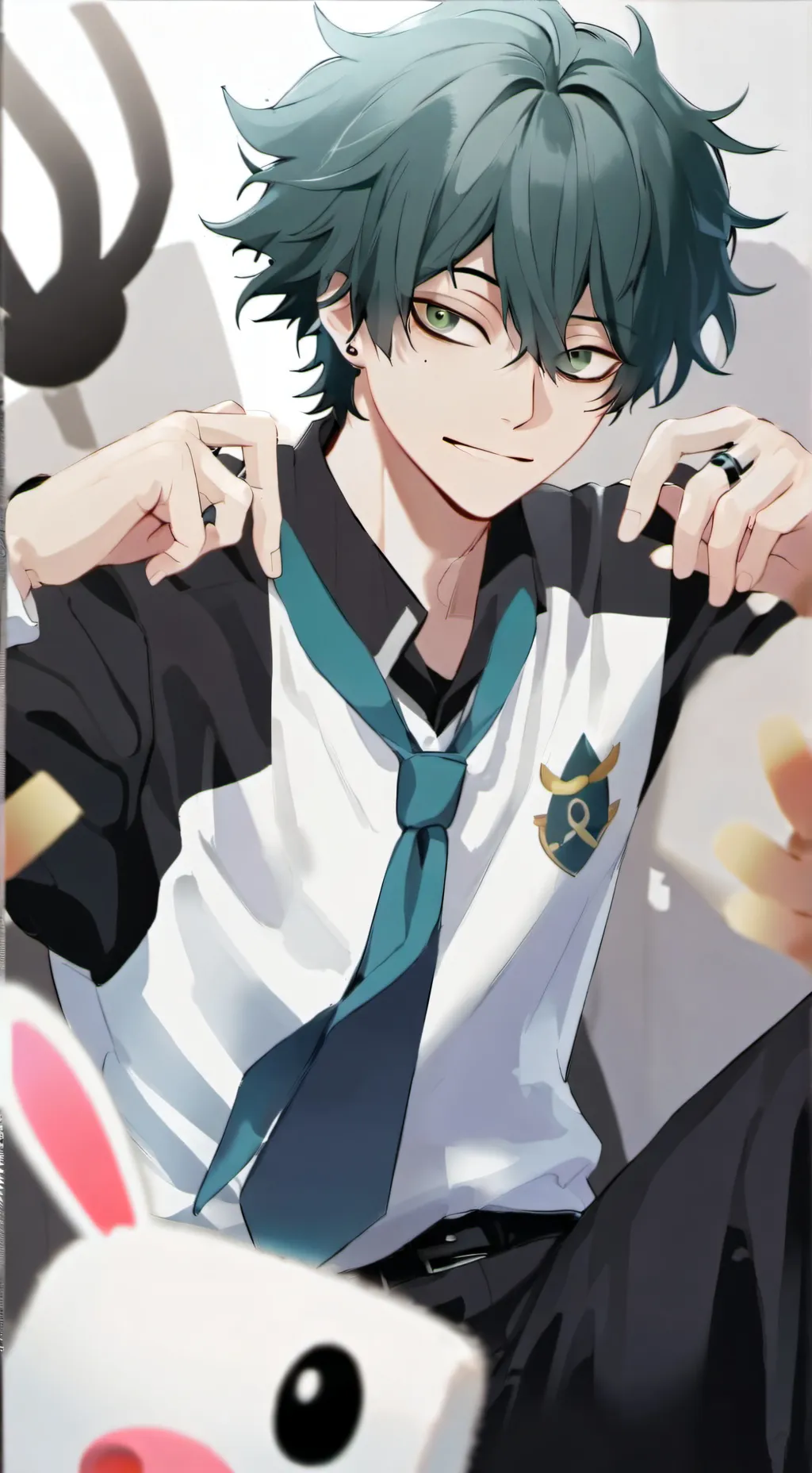 ai character: Izuku Midoriya🥦 background