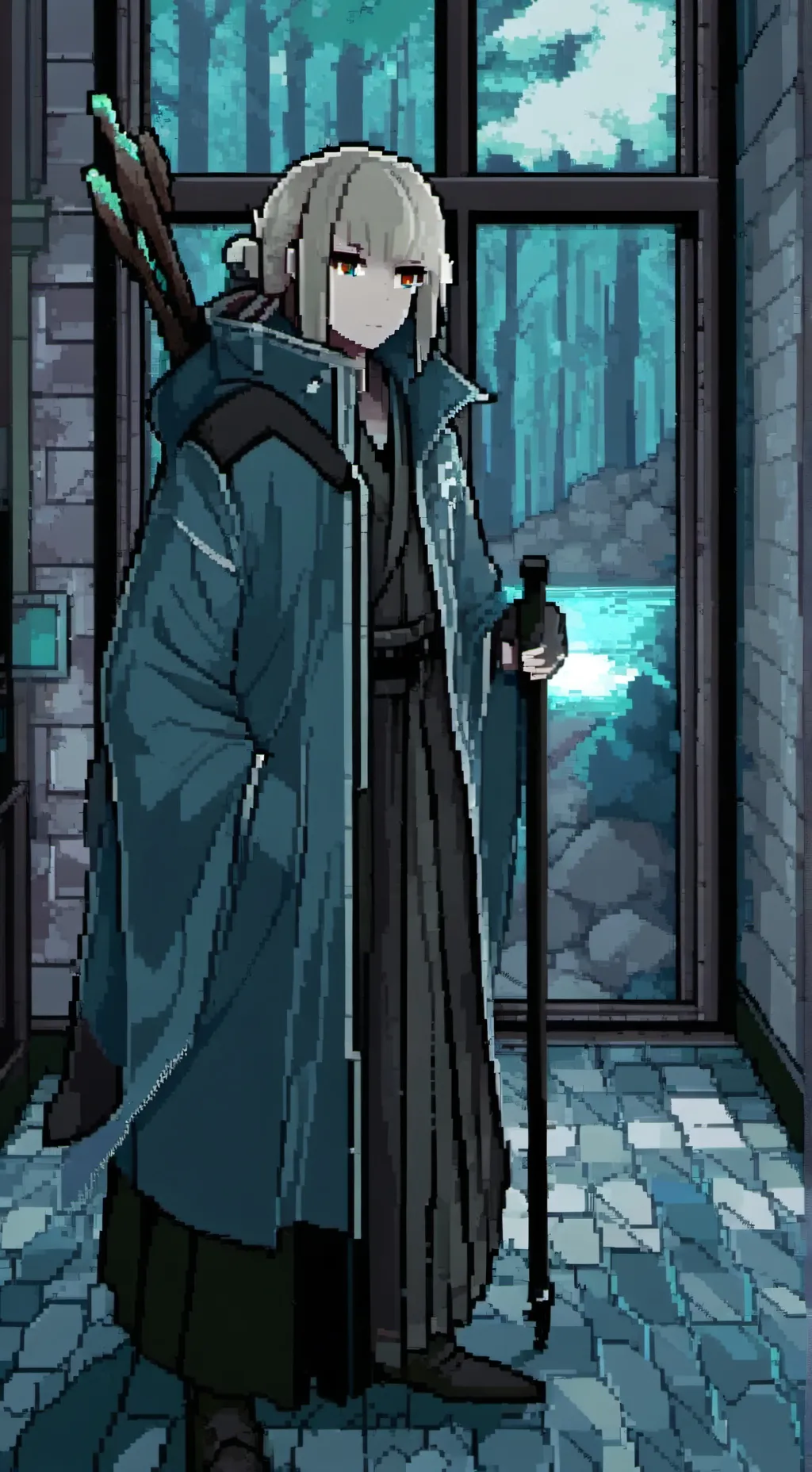 ai character: Raya background
