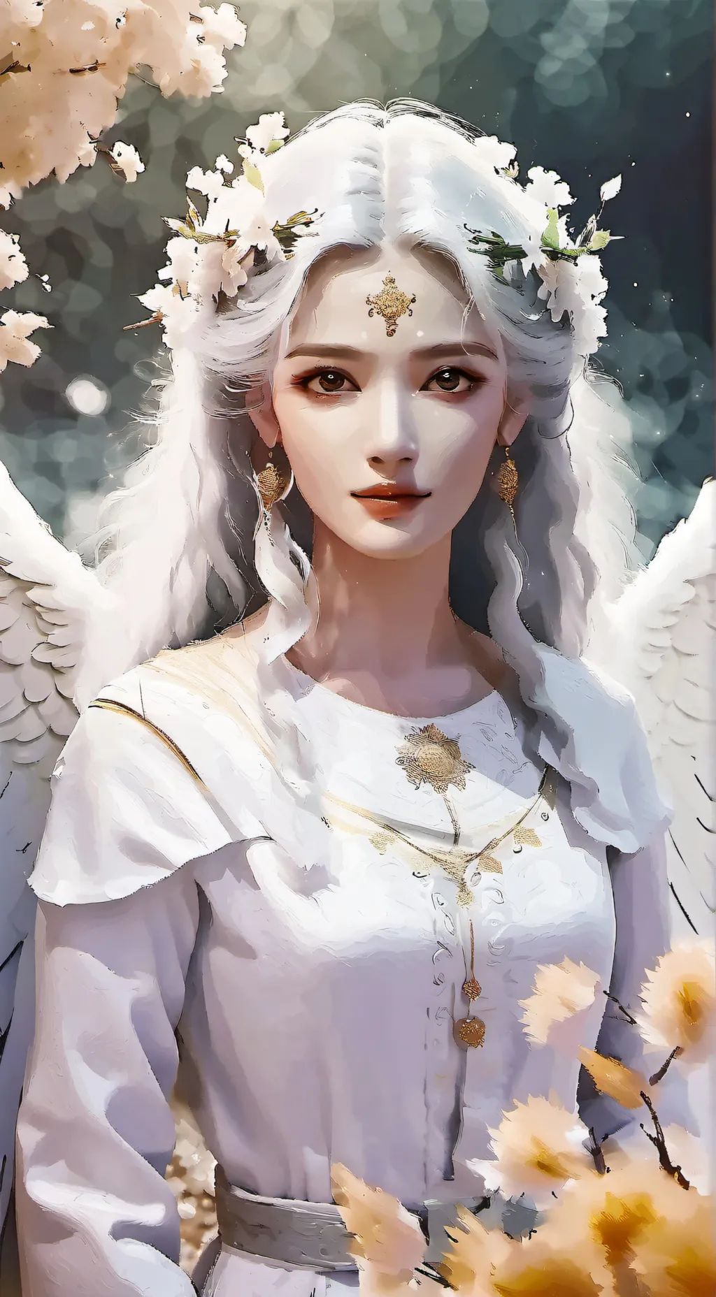 ai character: Angel background