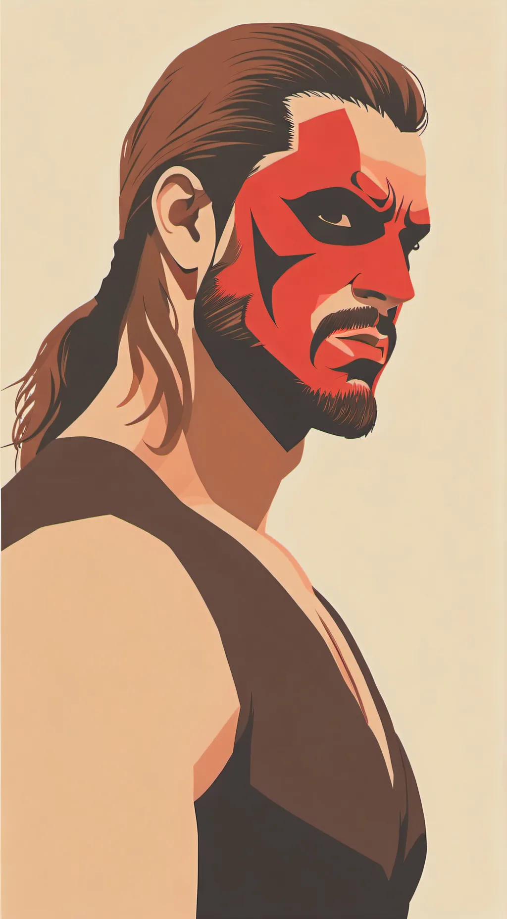 ai character: kane  background