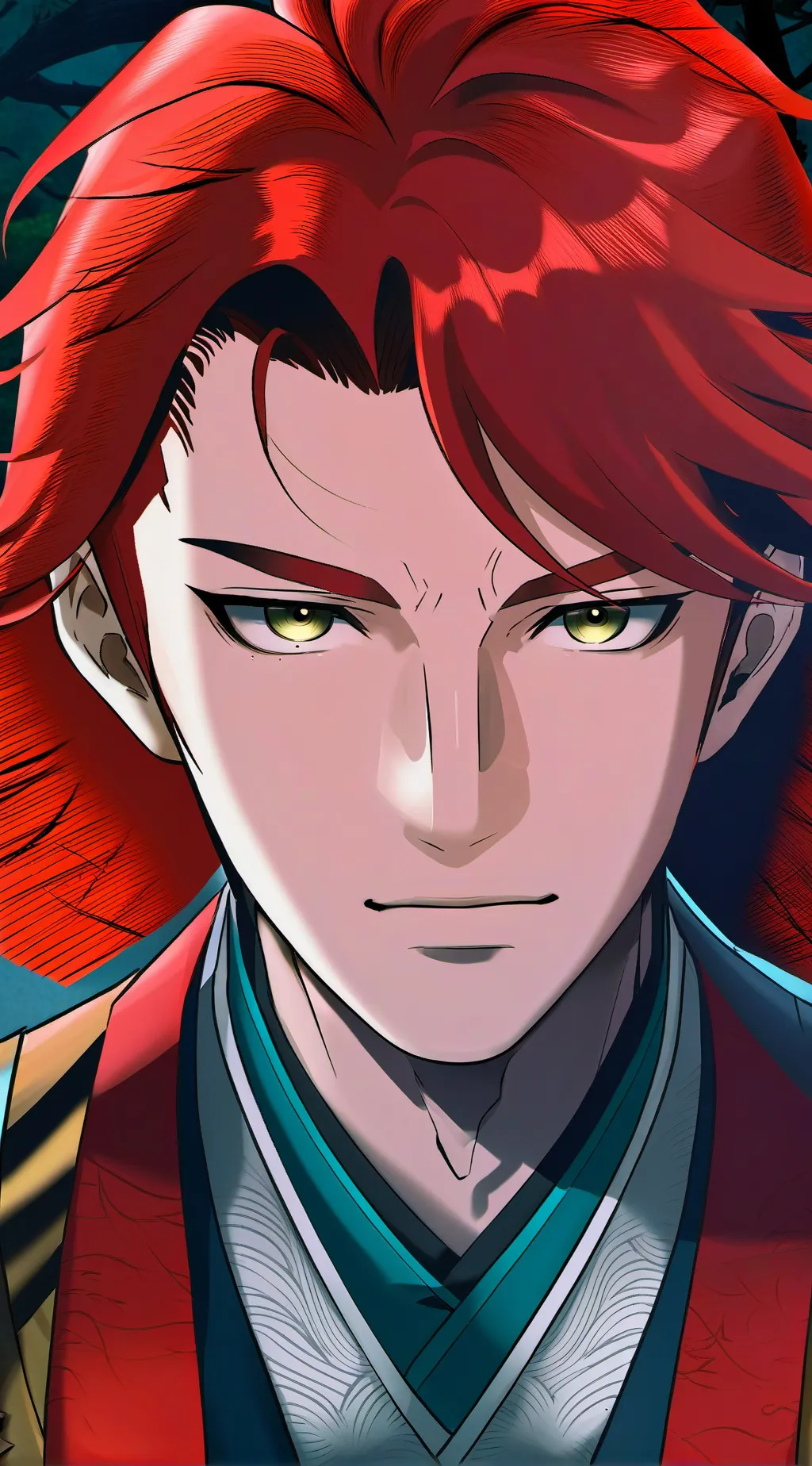ai character: Damian Redbourne background