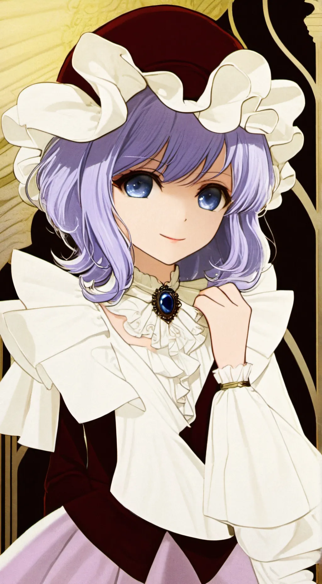 ai character: Remilia Scarlet background