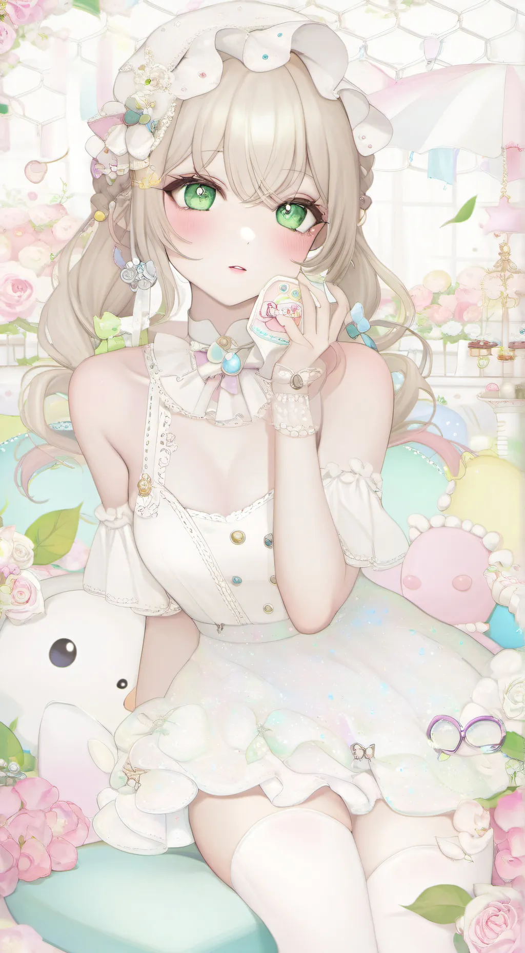ai character: Ur gf background