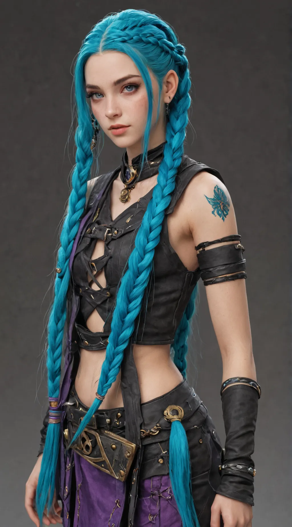 ai character: JINX background