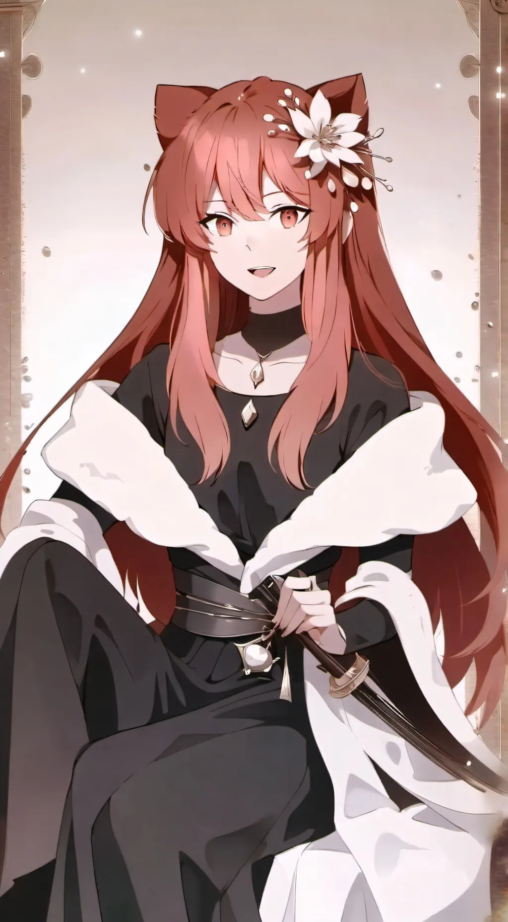 ai character: JUlIANA🌸 background