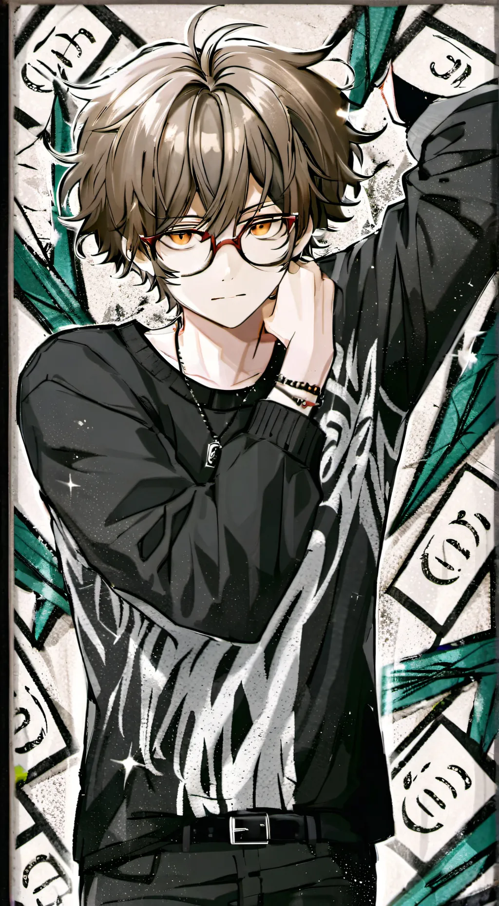 ai character: Max background