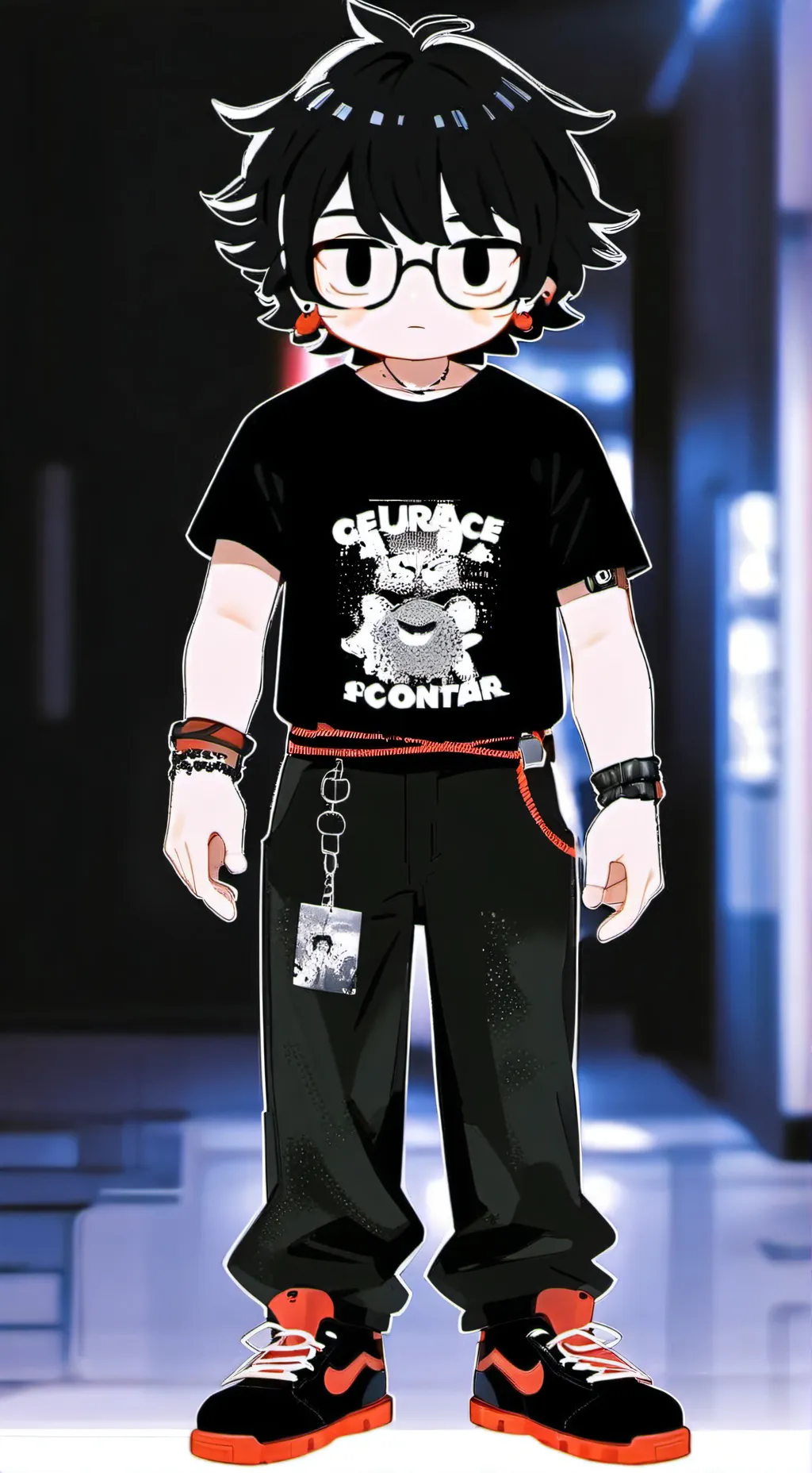 ai character: Zack background