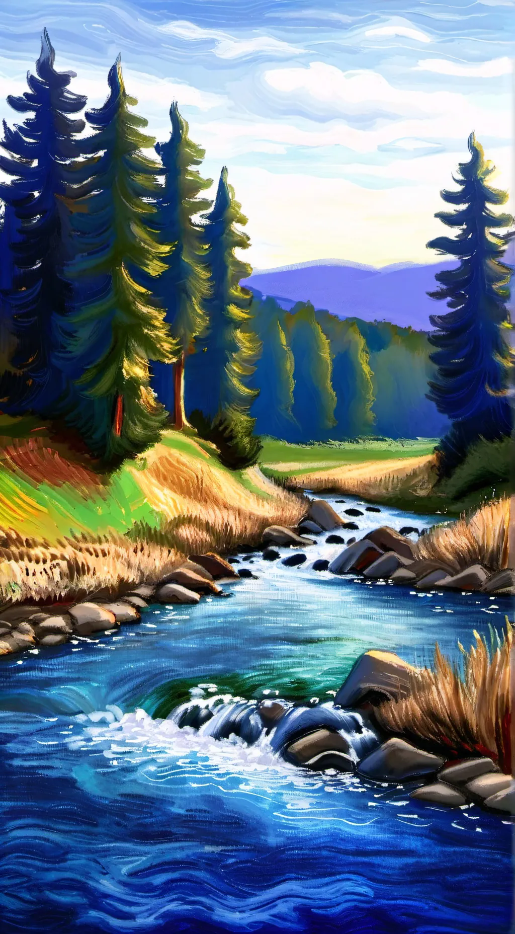 ai character: riverdale background