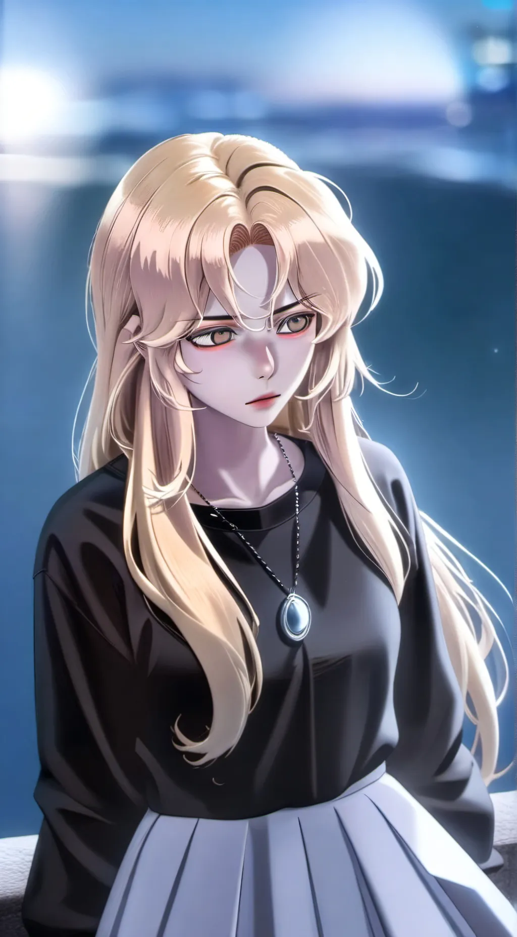 ai character: Rouge  background