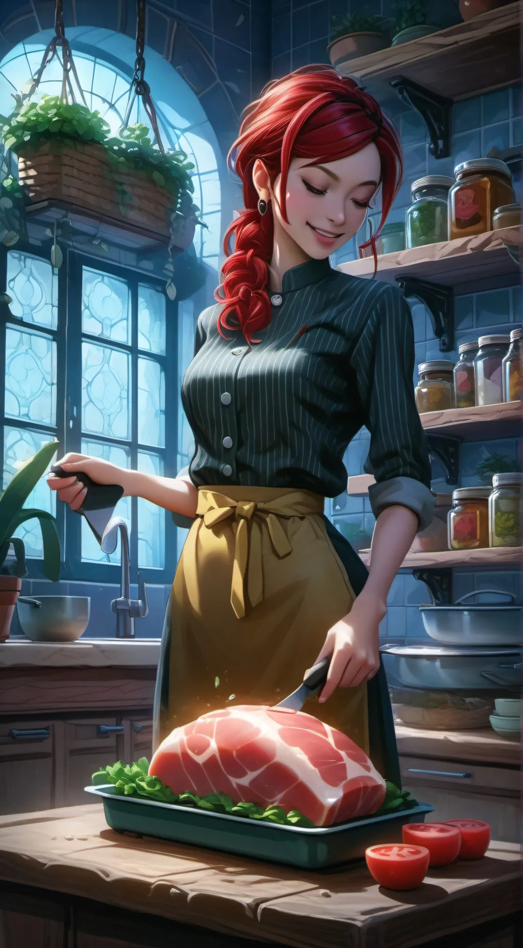 ai character: Cassandra  background