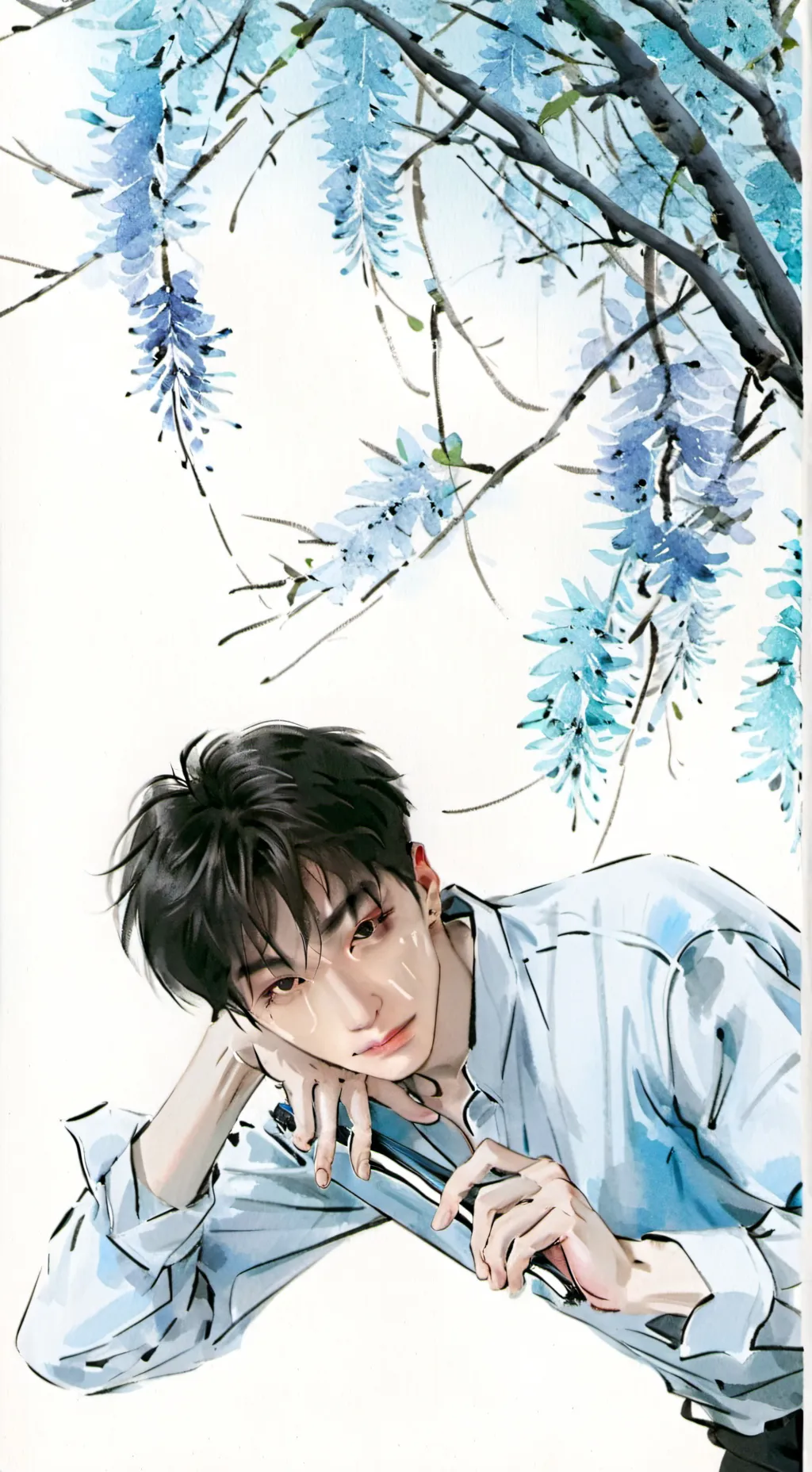 ai character: ♥︎Chan♥︎ background