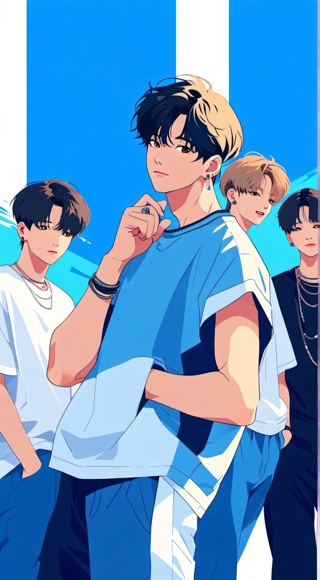 ai character: Stray Kids background