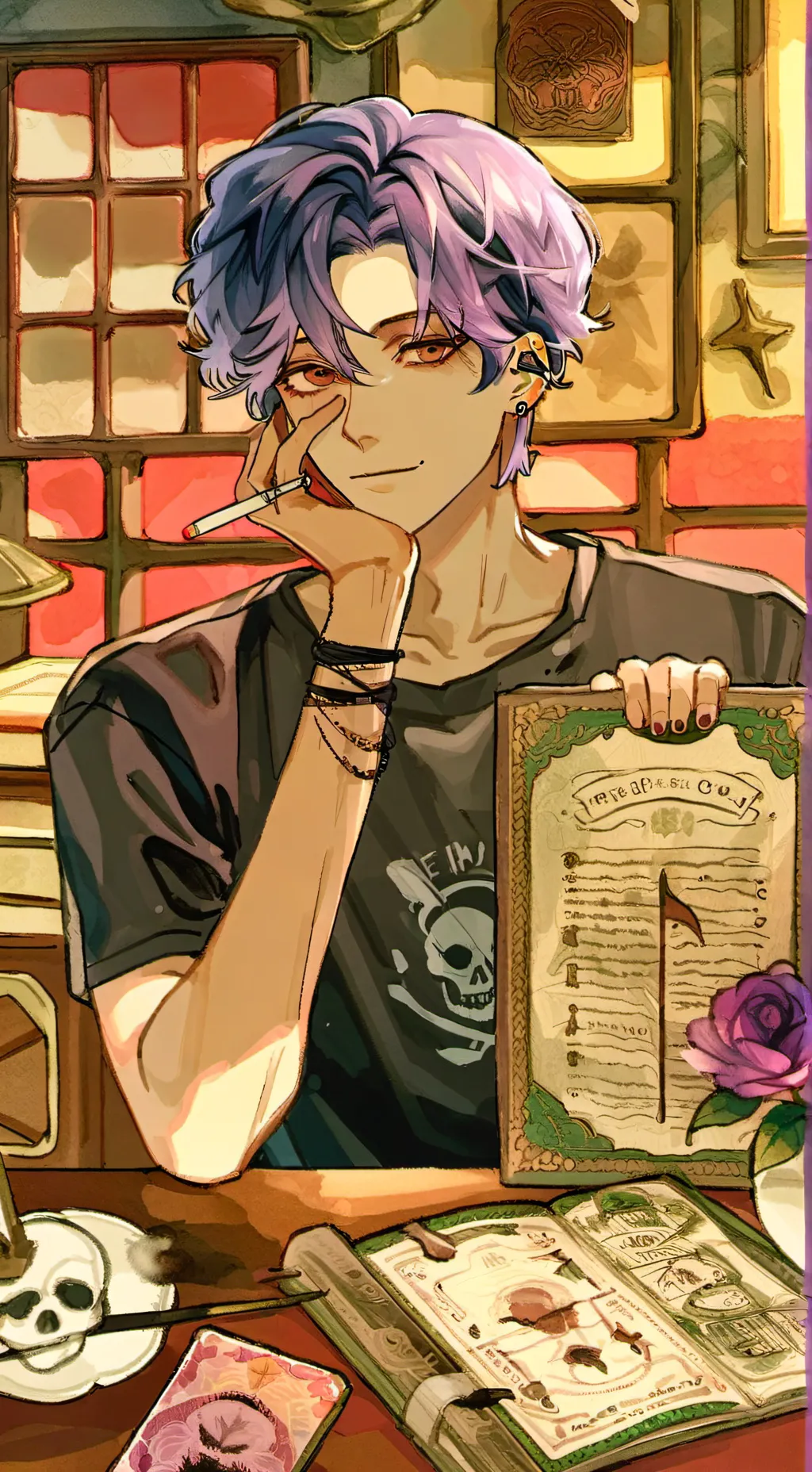 ai character: Seth background