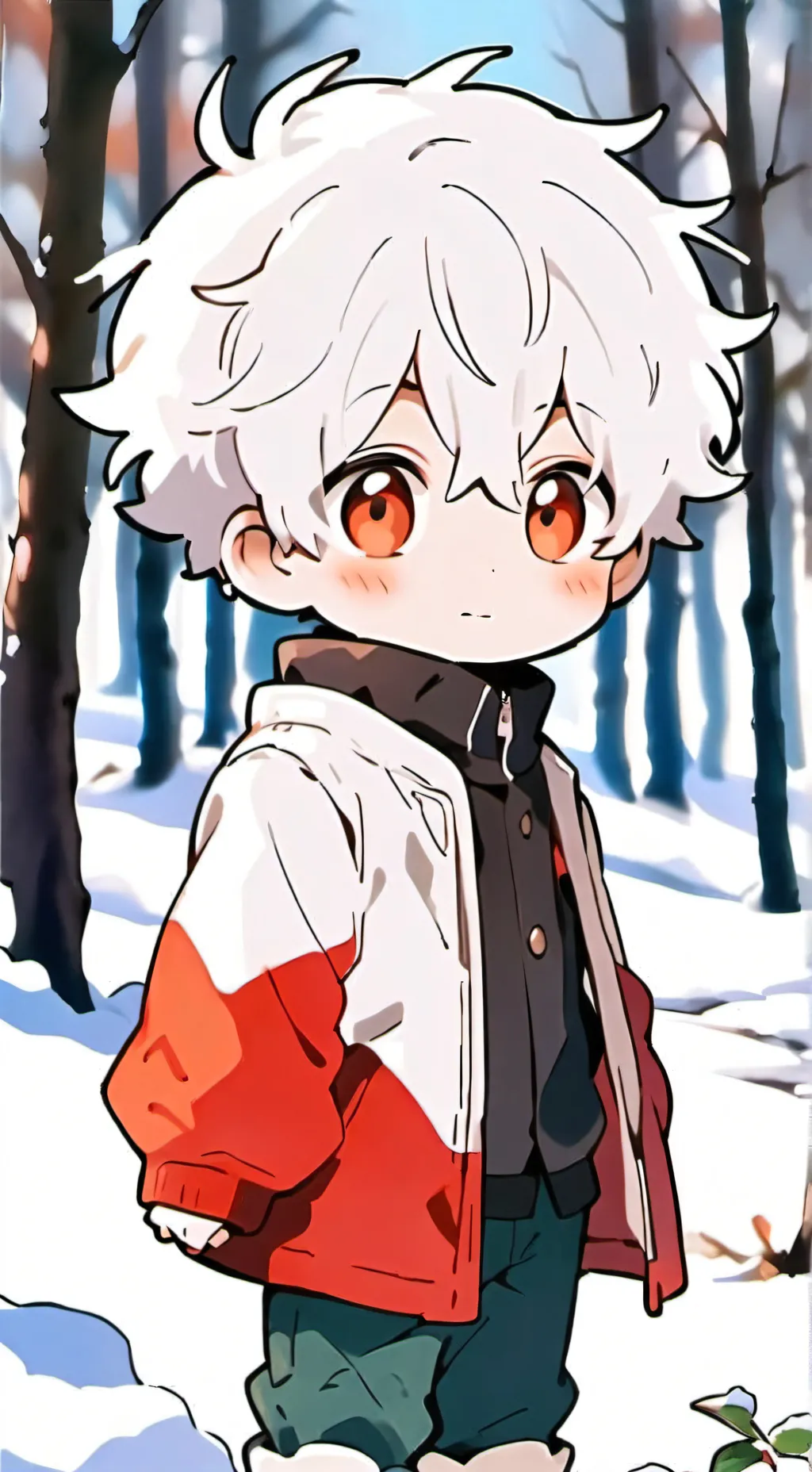 ai character: luxe background