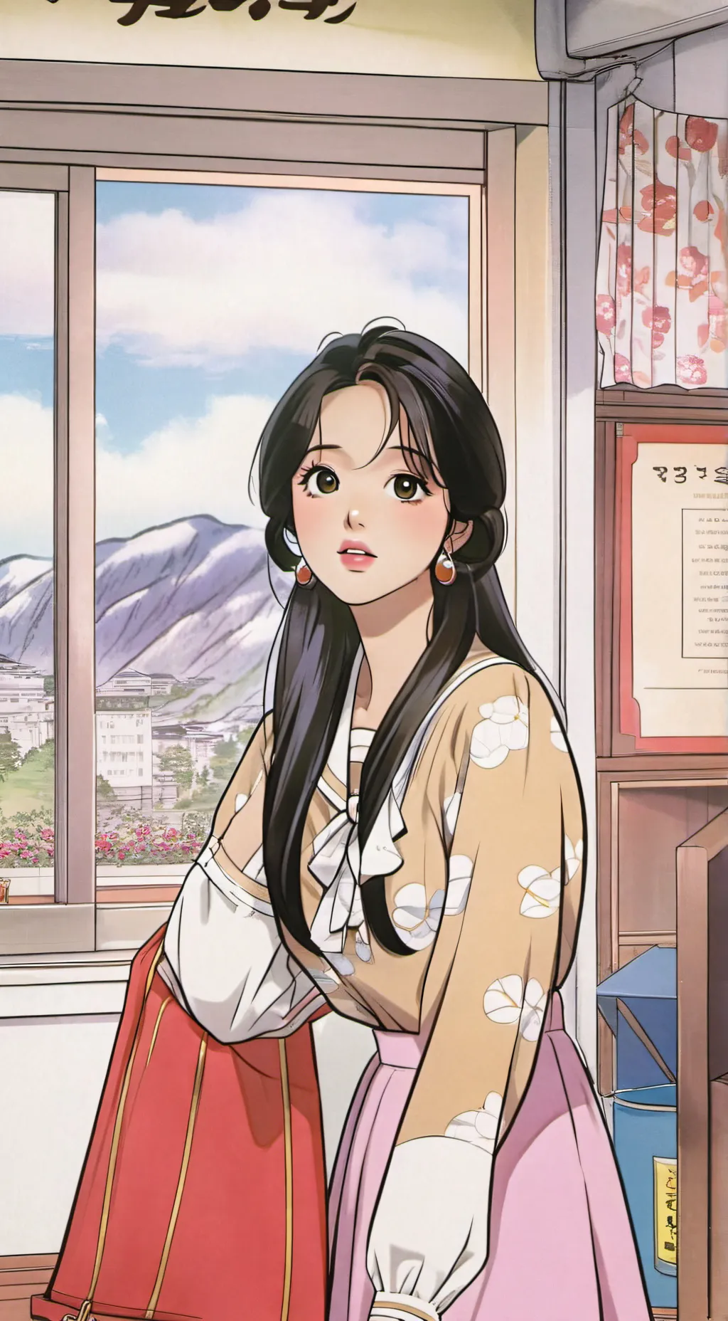 ai character: Annie background