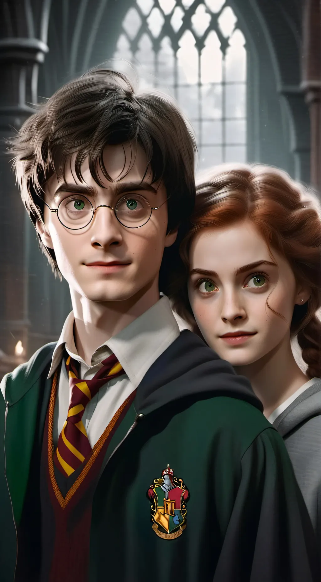 ai character: Hogwarts background