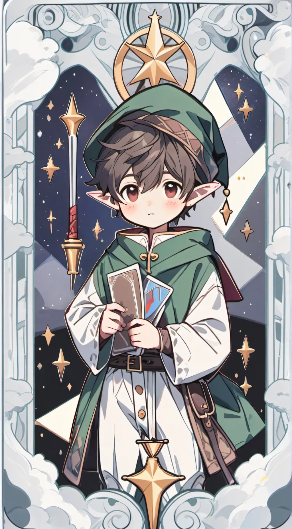 ai character: Malin  background