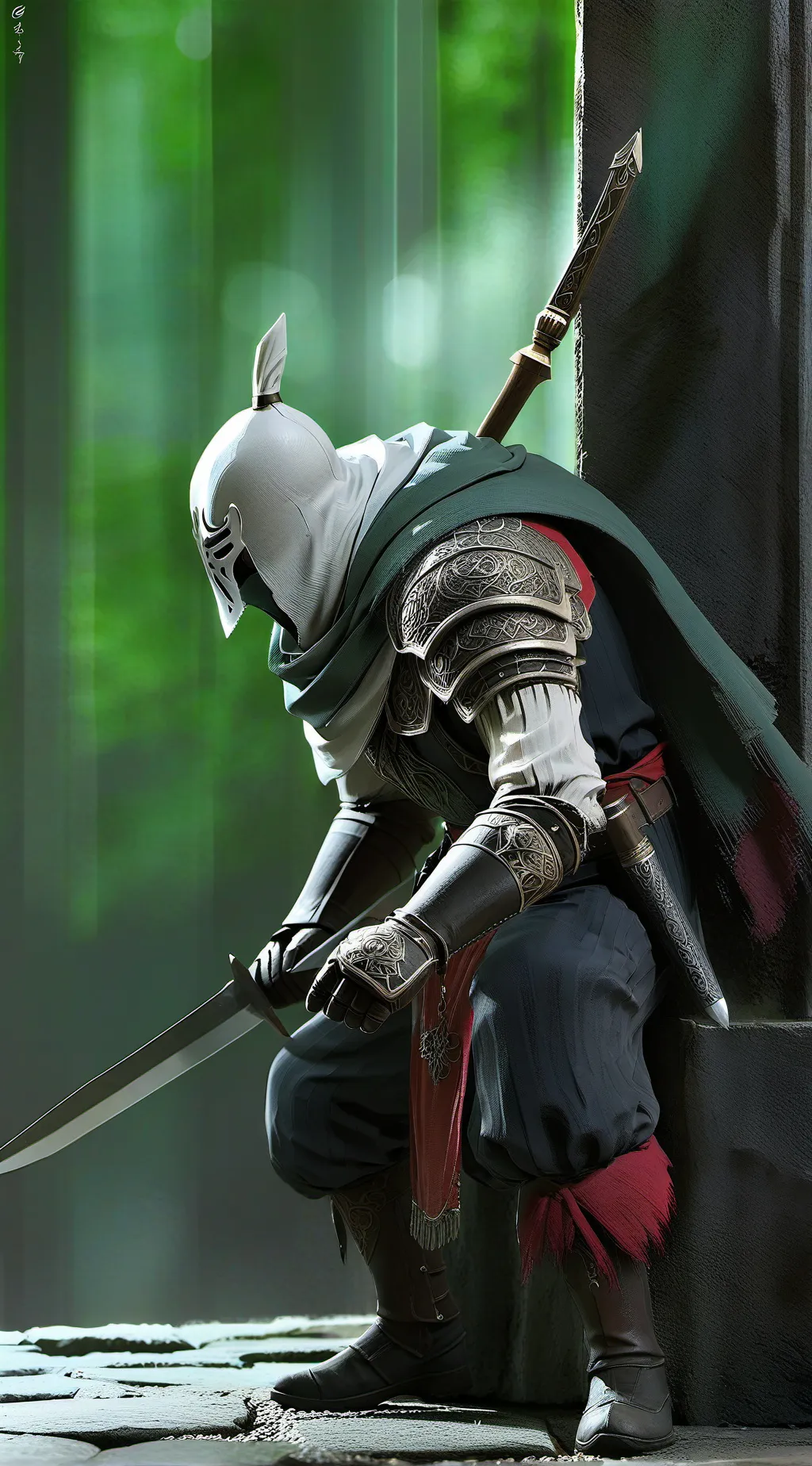 ai character: somthing crazy background