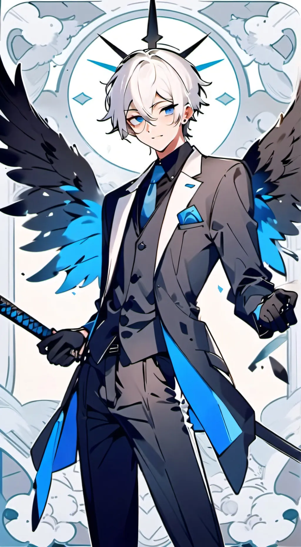 ai character: Zero dies future  background
