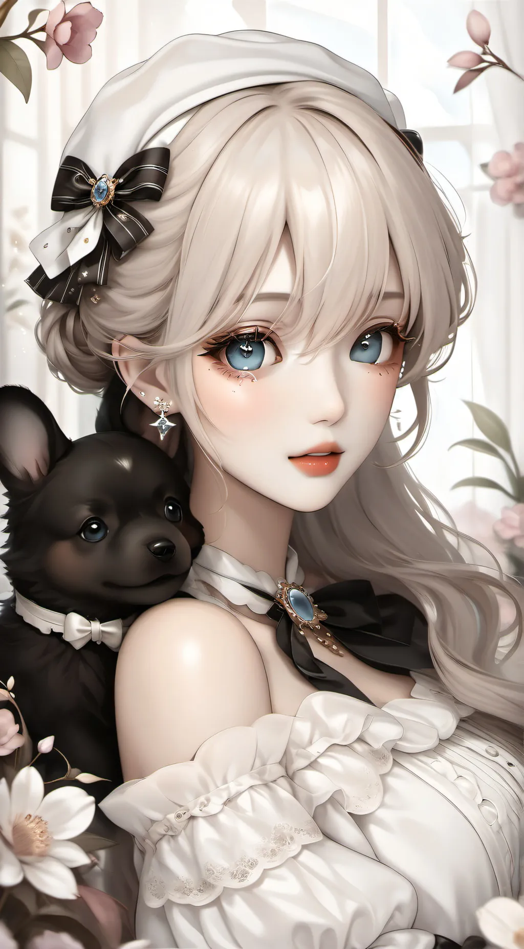 ai character: sprunki kisses background