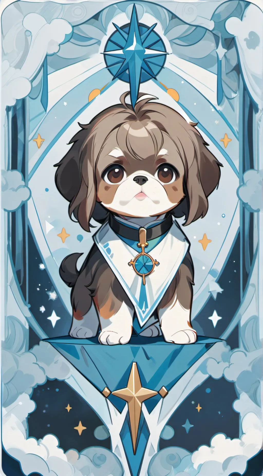 ai character: chico my lil puppy background
