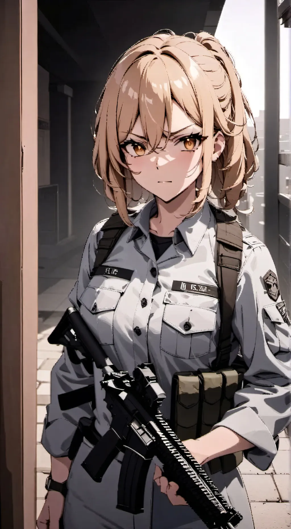 ai character: Marjorie  background