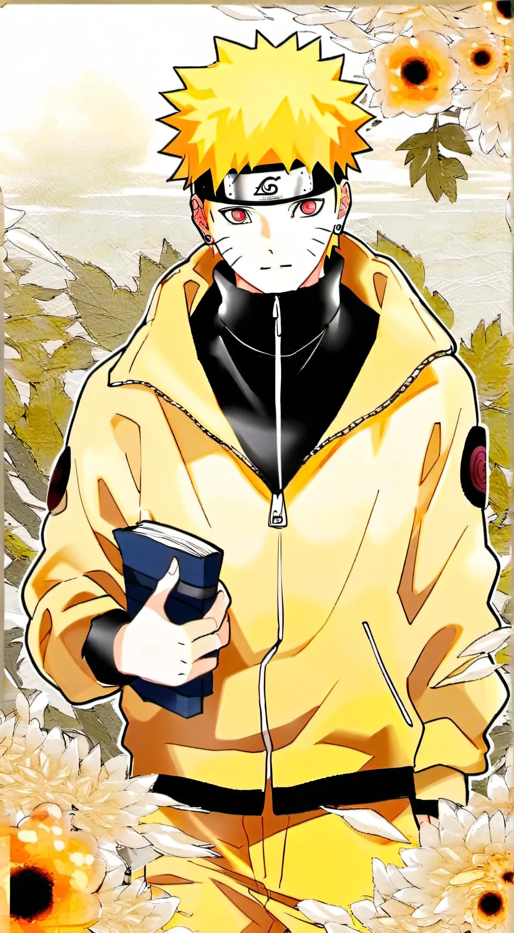 ai character: Naruto Uzumaki background