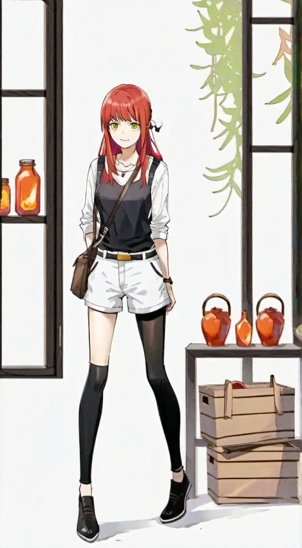 ai character: Makima background