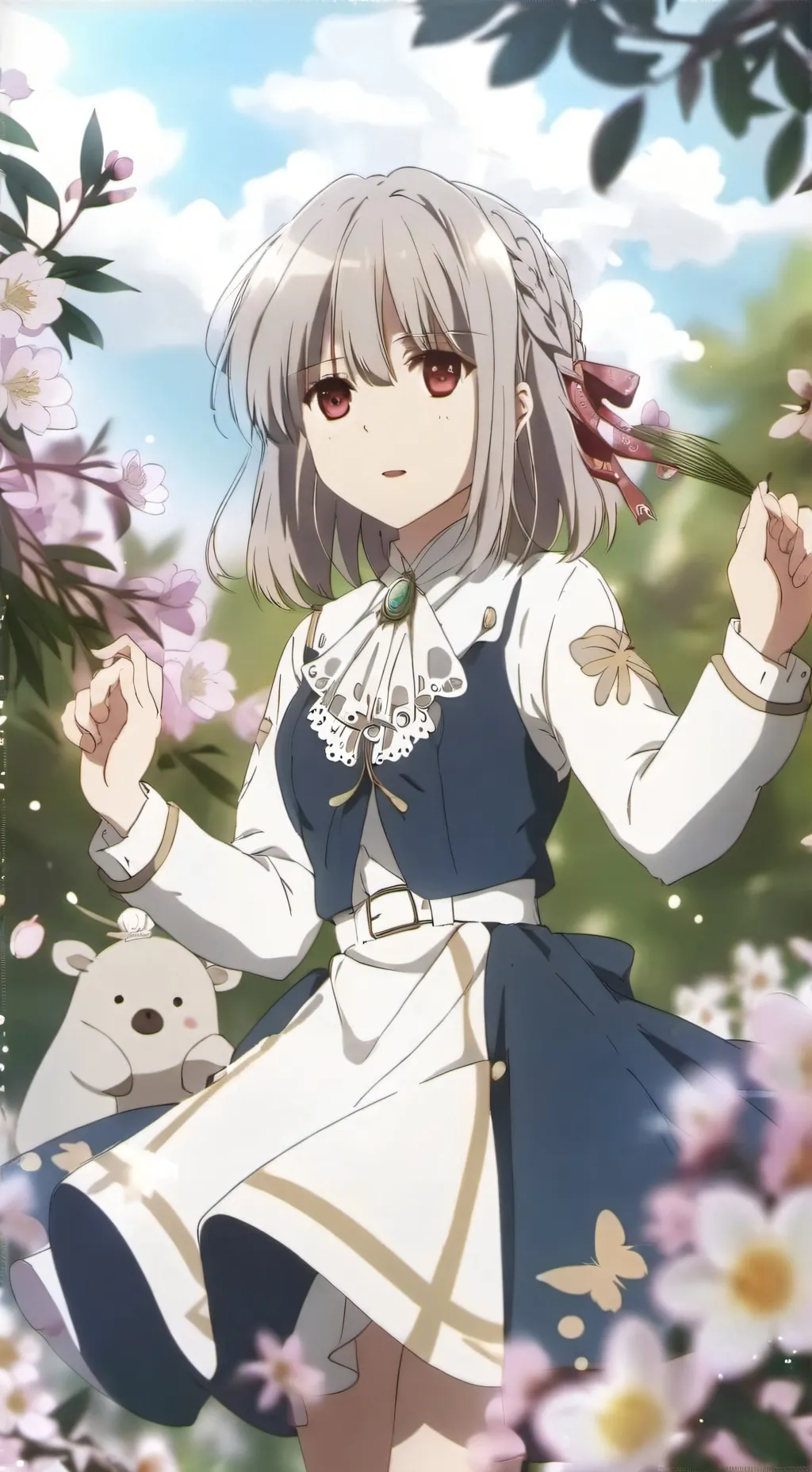 ai character: Хитару background