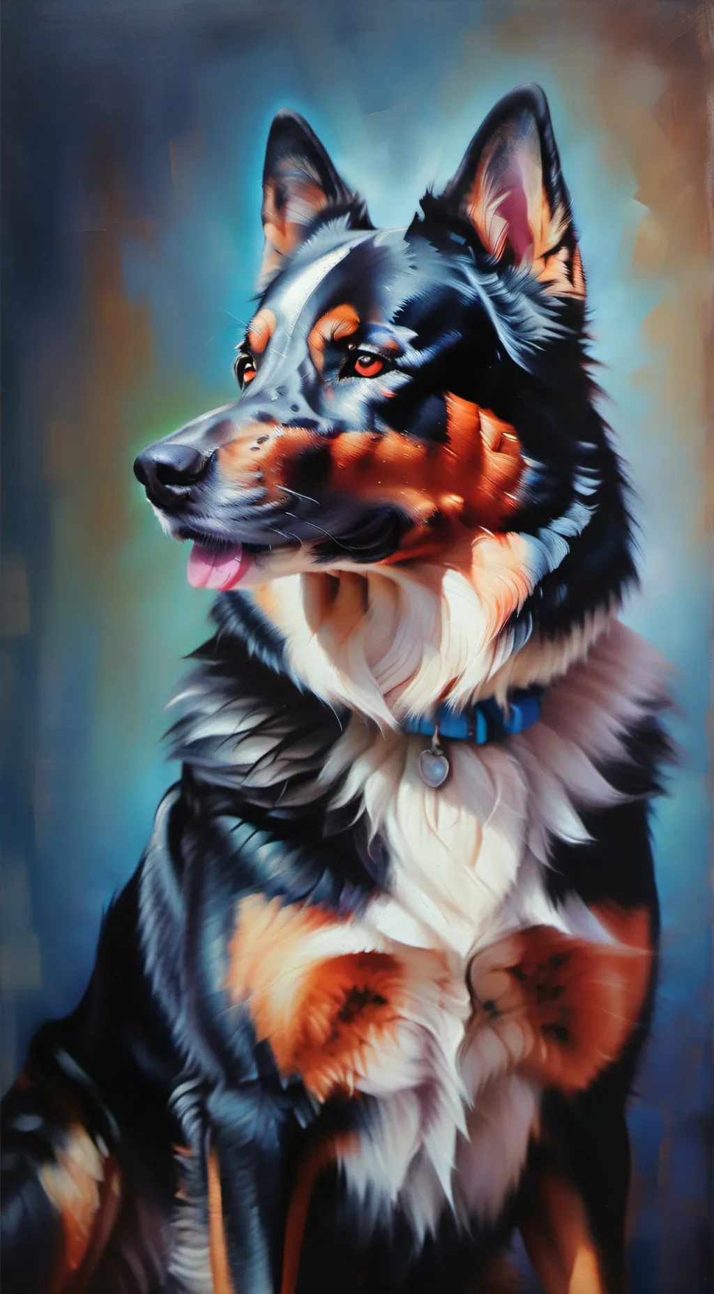 ai character: perrooooo background
