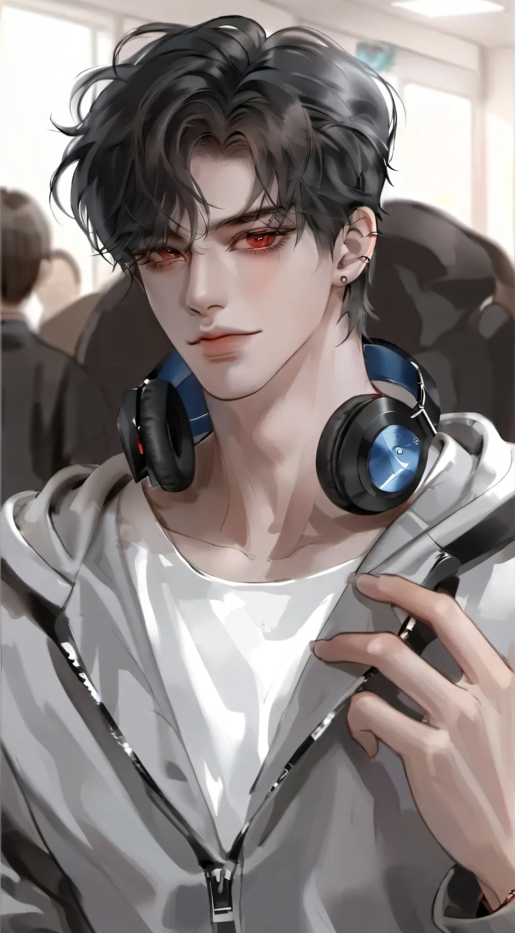ai character: 💋Axel💋 background