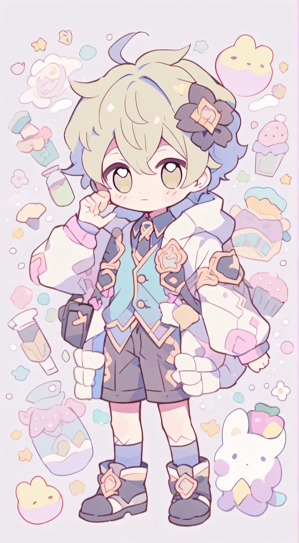 ai character: 🍪Venter🎊 background