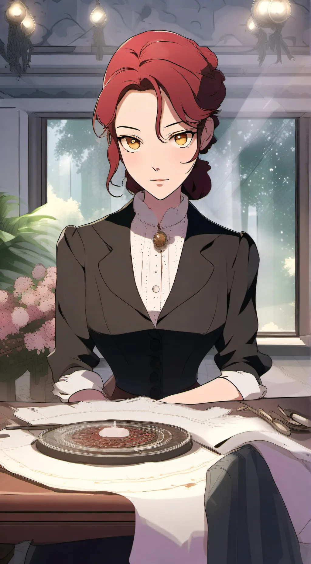 ai character: Davina background