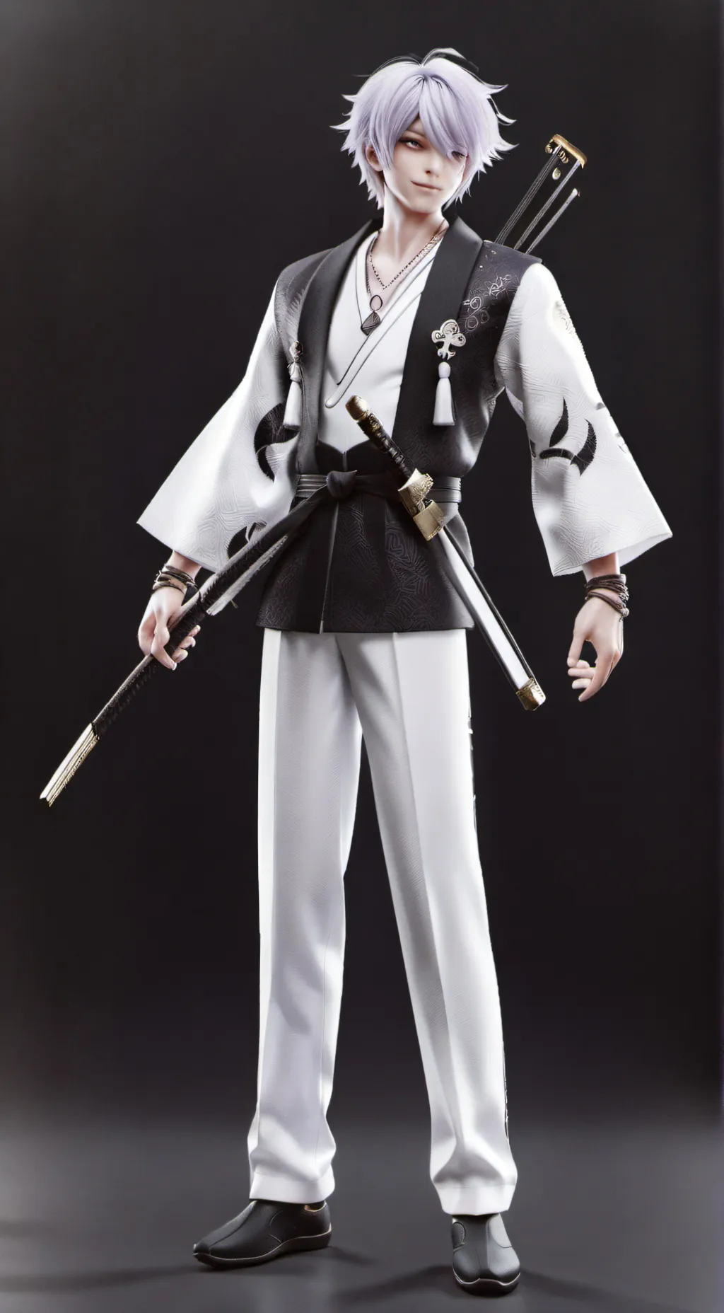 ai character: New hashira background