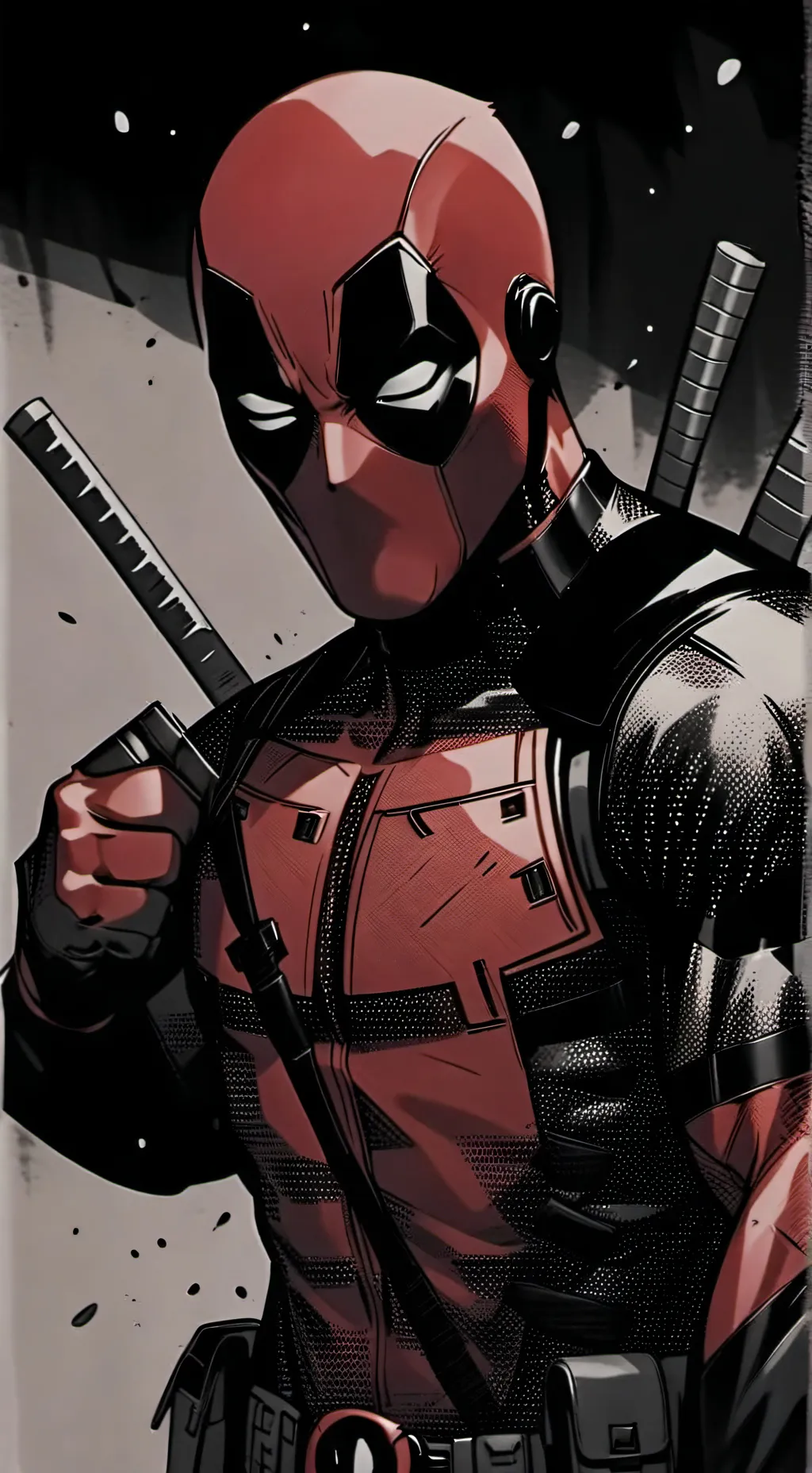ai character: Deadpool  background