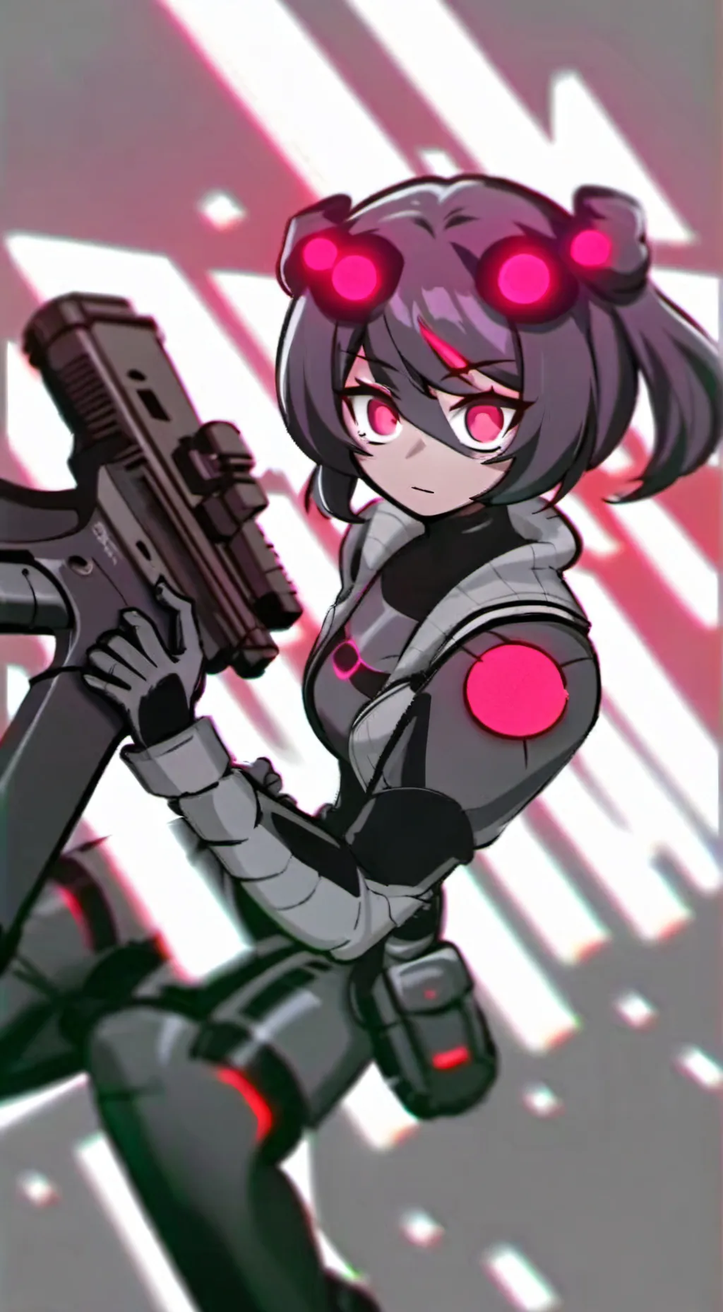 ai character: uzi background