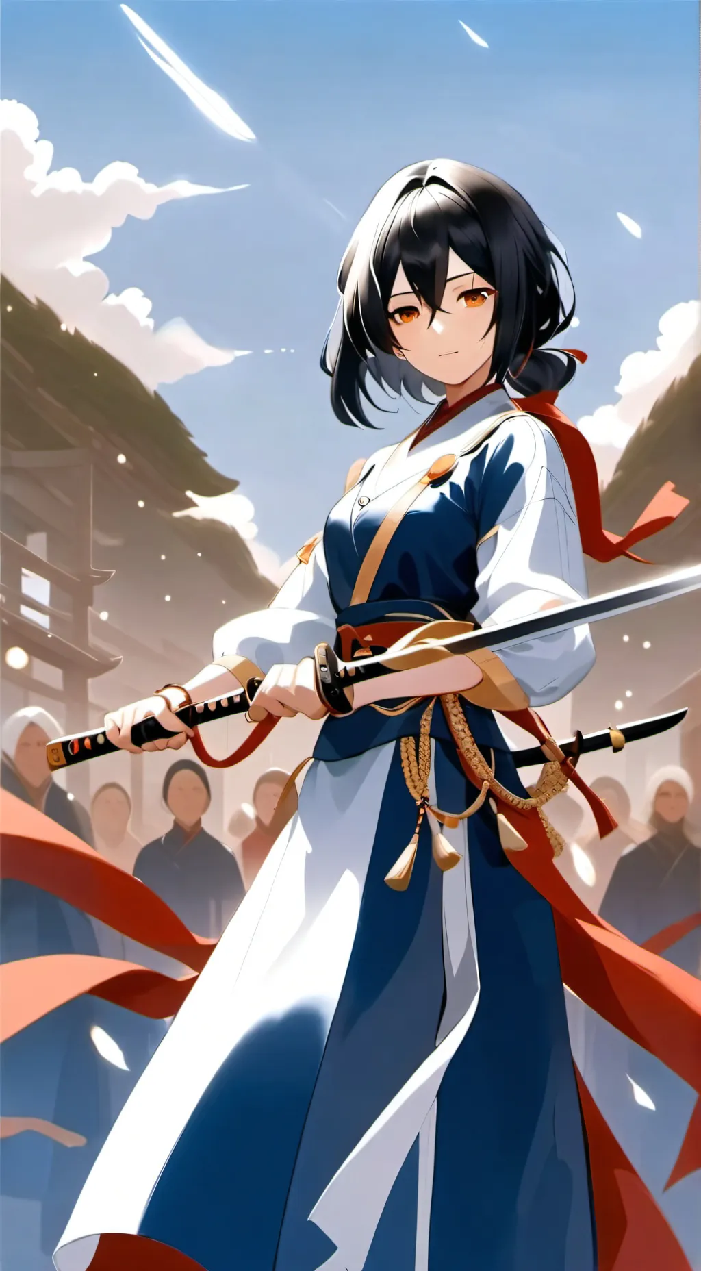 ai character: Kiriko  background