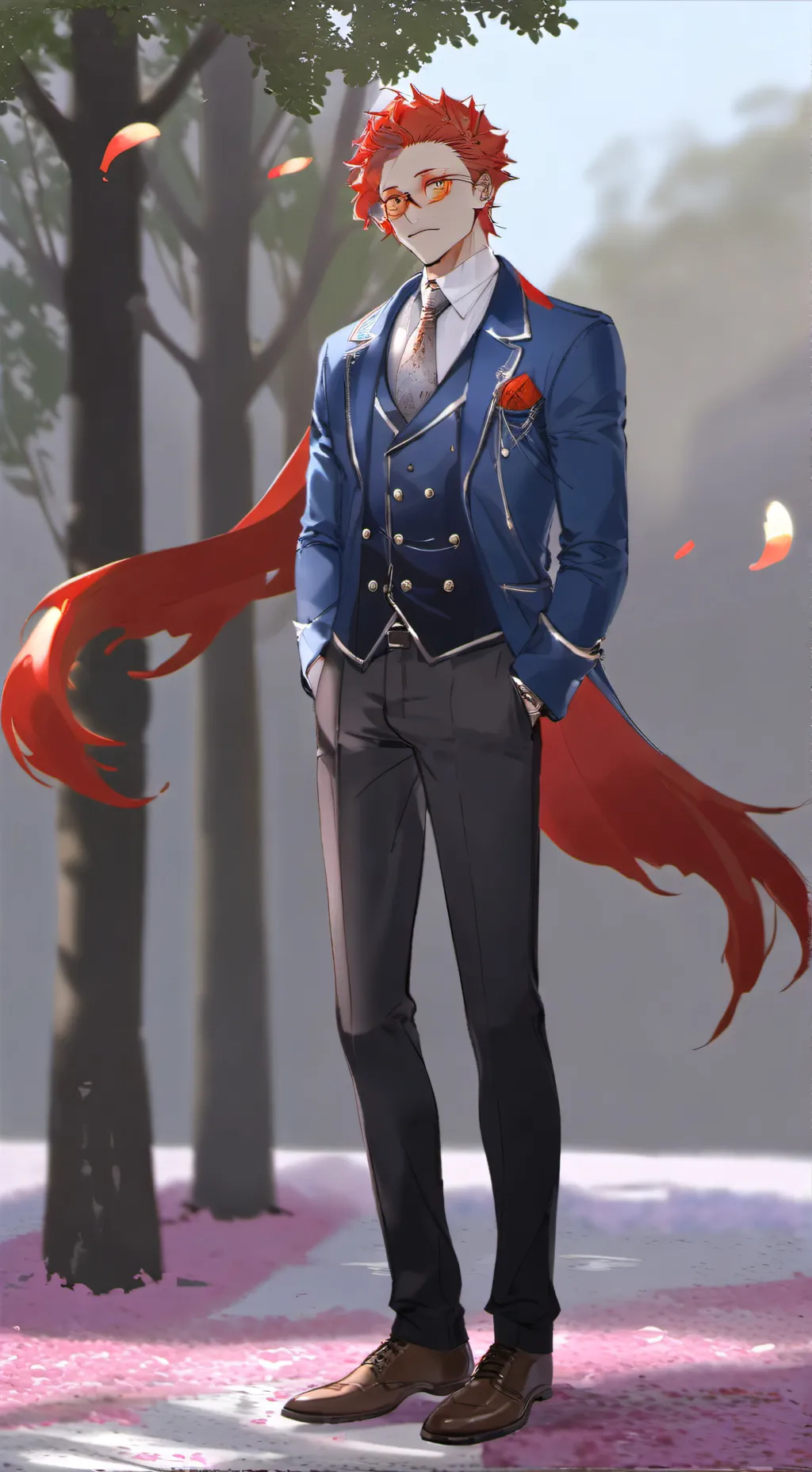 ai character: °•MAFIA DANDY•° background