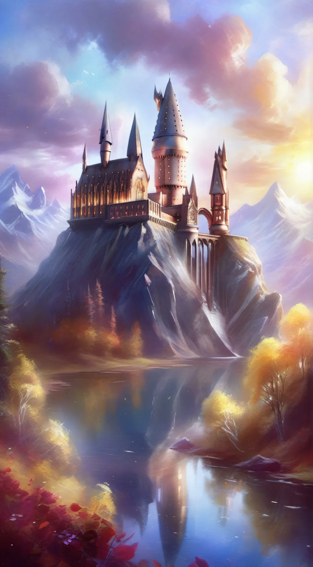 ai character: hogwarts plane 💅💅💅 background