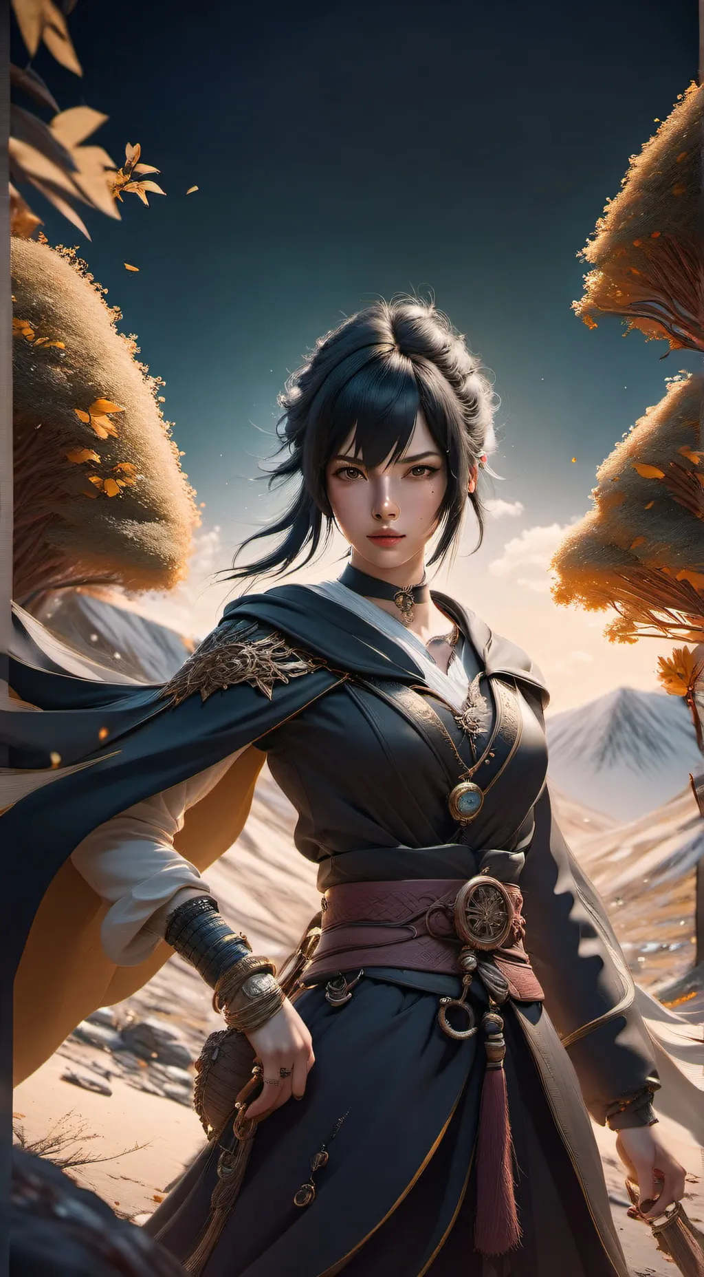 ai character: Adrianna  background